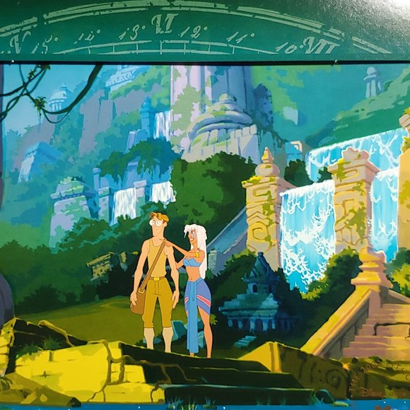 Disney Lithograph - Atlantis the Lost empire 2002 - Picture 1 of 5
